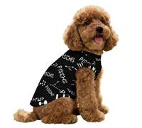 Pisces Constellation Dog T Shirt Puppy Costume Clothes Summer Sleeveless Tank Top