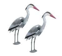 Pisces Decoy Heron Pond Predator Deterrant - Twin Pack
