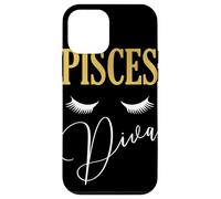 Pisces Diva Zodiac Birthday Queen Graphic Case for iPhone 12 mini