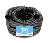Pisces Flexible Pond Hose Pipe | 40mm (1.5 inch) Order by the Metre | Corrugated Black Tubing for Filter Pumps and UVC System