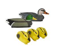 Pisces Floating Duck Family Pond Feature