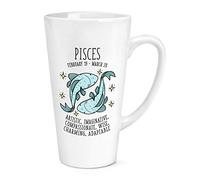 Pisces Horoscope 17oz Large Latte Mug Cup
