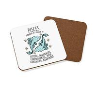 Pisces Horoscope Coaster Drinks Mat
