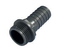 Pisces Male Bsp Hosetail Connector 20mm Barb To 1In Thread