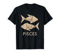 Pisces Origami Zodiac Graphic T-Shirt