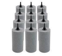 Pisces Pack Of 12 Pond Airstone Tall Cylinder 50 X 100mm