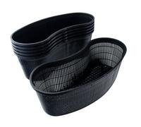 Pisces Pond Kidney Planting Basket 45 X 18 X 15Cm - 6 Pack