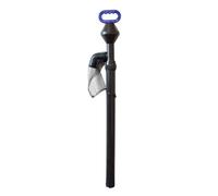 Pisces Pond Silt Vac Manual Vacuum With Mesh Bag Telescopic Extension - Clean Pond Water With Ease