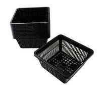 Pisces Pond Square Planting Basket 19 X 19 X 9Cm -12 Pack