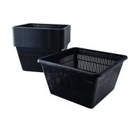 Pisces Pond Square Planting Basket 23 X 23 X 13Cm -12 Pack