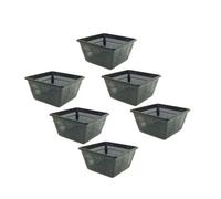 Pisces Pond Square Planting Basket 23 X 23 X 13Cm - 6 Pack