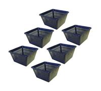 Pisces Pond Square Planting Basket 35 X 34 X 26Cm -6 Pack