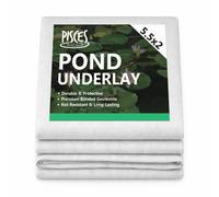 Pisces Pond Underlay 2M X 5.5M (11 Sq.m) Flexible & Durable Aquatic Liner For Ponds, Fountains, Streams