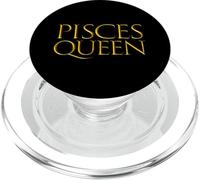 Pisces Queen Birthday Month For Girls Women Pisces PopSockets PopGrip for MagSafe