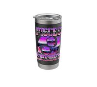 Pisces Retro Bootleg Zodiac Graphic Stainless Steel Insulated Tumbler