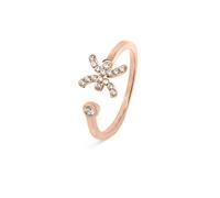 Pisces Ring with CZ Stones - Rose Gold Say It With Rose Gold One Size