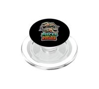 Pisces Sleeps With Fishes Skeleton Joke Horoscope PopSockets PopGrip for MagSafe