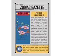 Pisces Star Edition: Zodiac Gazette: A Guided Journal for Cosmic Self-Discovery