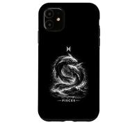 Pisces the Twin Fish and Zodiac Tides Case for iPhone 11