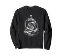 Pisces the Twin Fish and Zodiac Tides Sweatshirt