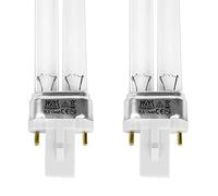 Pisces Twin Pack 13w Watt (G23) Replacement UV PLS Pond Bulb Spare 186mm UVC Lamp for Hozelock Easyclear 9000