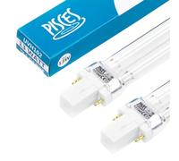 Pisces Twin Pack 13w Watt (G23) Replacement UV PLS Pond Bulb UVC | Spare 186mm Filter Lamp for Hozelock Easyclear 9000