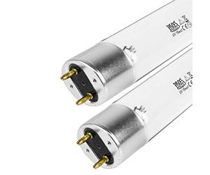 Pisces Twin Pack 15w Watt Replacement UV T8 Pond Bulb Spare 450mm UVC Lamp for Filter