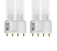 Pisces Twin Pack 18w (watt) PLL Replacement UV Bulb Lamp for Pond Filter UVC