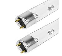 Pisces Twin Pack 25w Watt Replacement UV T8 Pond Bulb Spare 450mm UVC Lamp for Filter