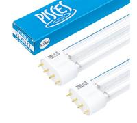 Pisces Twin Pack 55w Watt Replacement UV PLL Pond Bulb Spare 217mm UVC Lamp | For Pond Filters , UVC Clarifiers
