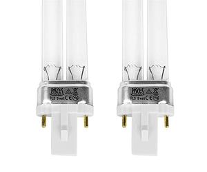 Pisces Twin Pack 5w (watt) PLS Replacement UV Bulb Lamp for Pond Filter UVC