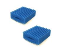 Pisces Twin Pack Compatible Biotec 5.1/10.1 Blue Coarse (Corrugated) Foam