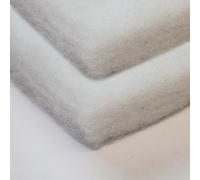 Pisces Twin Pack Pond Foam Fleece Filter Wadding - 1M X 1M X 70mm