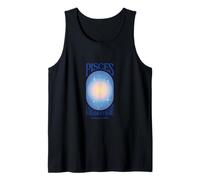 Pisces Zodiac A Dreamer's Heart Celestial Ocean Soul Tank Top