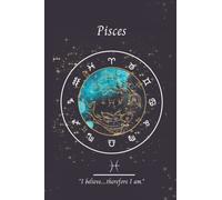 Pisces zodiac Astrological sign notebook: blank lined 120 pages 6 x 9 inches Journal gift for astrology lovers (Pisces zodiac notebook gift )
