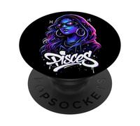 Pisces Zodiac Astrology Sign Horoscope Celestial Art PopSockets Adhesive PopGrip