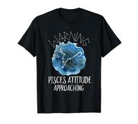 Pisces Zodiac Constellation Aesthetic Pisces Stuff for Women T-Shirt, Men, Black, 4X-Large