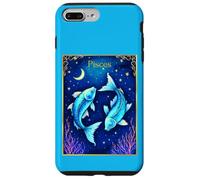 Pisces Zodiac Fish Swimming in Cosmic Waters Case for iPhone 7 Plus/8 Plus