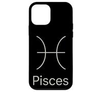 Pisces Zodiac Symbol Minimal Astrology Sign Case for iPhone 12 mini