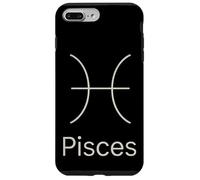 Pisces Zodiac Symbol Minimal Astrology Sign Case for iPhone 7 Plus/8 Plus
