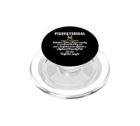 Piscesterical - when a pisces's empathy is so profound that PopSockets PopGrip for MagSafe