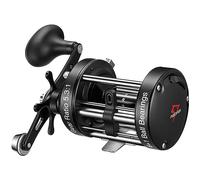 Piscifun Chaos XS Round Baitcasting Reel, Black 60 Right Hand