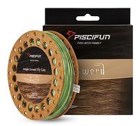 Piscifun Sword Fly Fishing Line with Welded Loop, Weight Forward Floating Fly Line, WF7wt, 100FT, Moss Green
