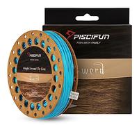 Piscifun Sword Weight Forward Floating Fly Fishing Line with Welded Loop WF4wt 90ft Sky Blue