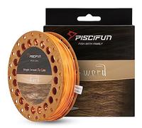 Piscifun Sword Weight Forward Floating Fly Fishing Line with Welded Loop WF8wt 100ft Orange