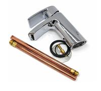 Pisco Mono Bath Filler Chrome - Single Lever Bath Mixer Tap, Chrome Plated Brass