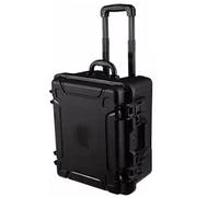 PISKGODSF 21" L x 16" W x 10" H Large Hard Case with Foam, Portable Rolling Hard Case with Wheels, Waterproof Shockproof Dustproof, Suitable for Cameras, Lenses, Camcorder, Instrument, Telescopes