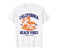 Pismo Beach California, Beach Vibes Surfing Graphic T-Shirt