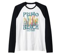 Pismo Beach Raglan Baseball Tee