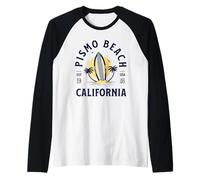 Pismo Beach Raglan Baseball Tee